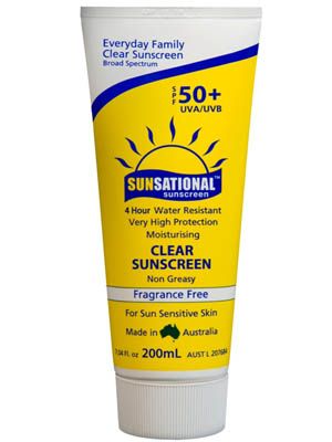 Sunsational 50+ SPF Sunscreen - 200ml Tube