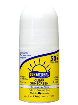 Sunsational 50+ SPF Sunscreen - 75ml RollOn